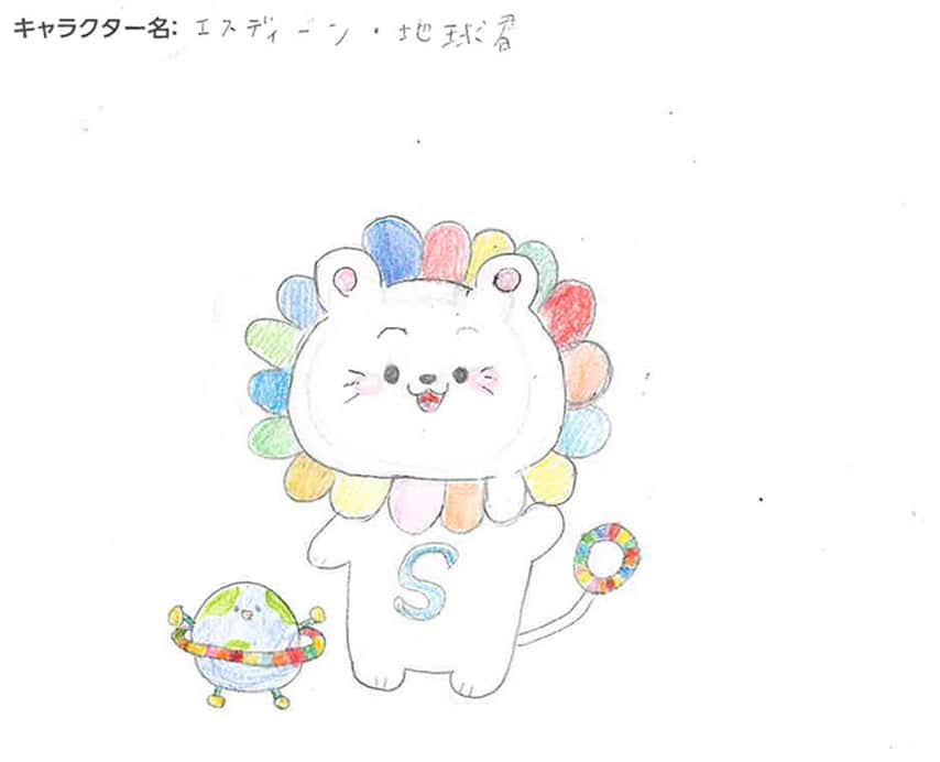 左:地球君 右:エスディーン